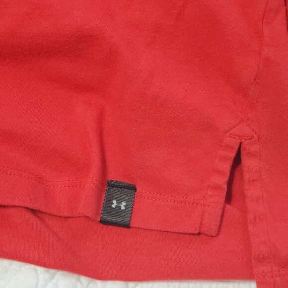 El Paso Texas Chihuahua Baseball Under Armour Red Short Sleeve Tshirt Large MiLB - Picture 4 of 6